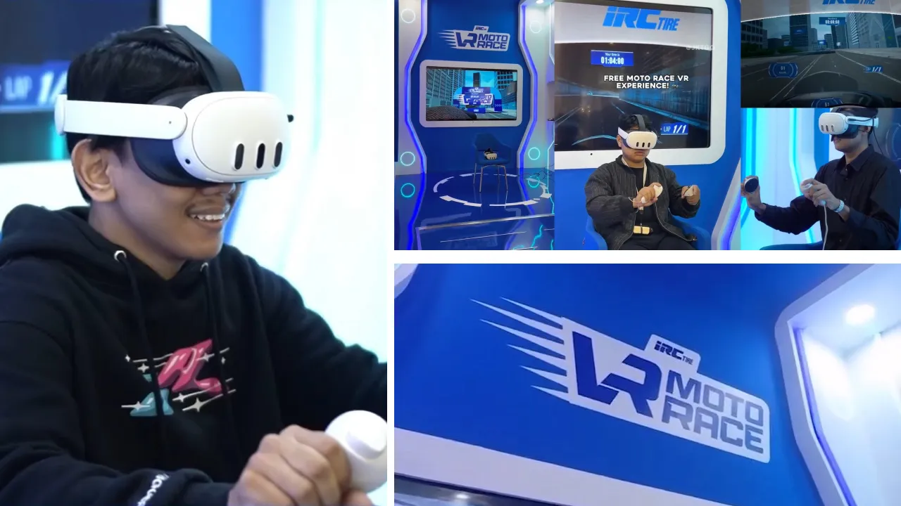 IRC Virtual Reality Motorace Exhibition Development