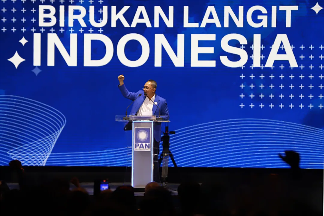 Penyampaian Pidato oleh Ketua DPP PAN Zulkifli Hasan