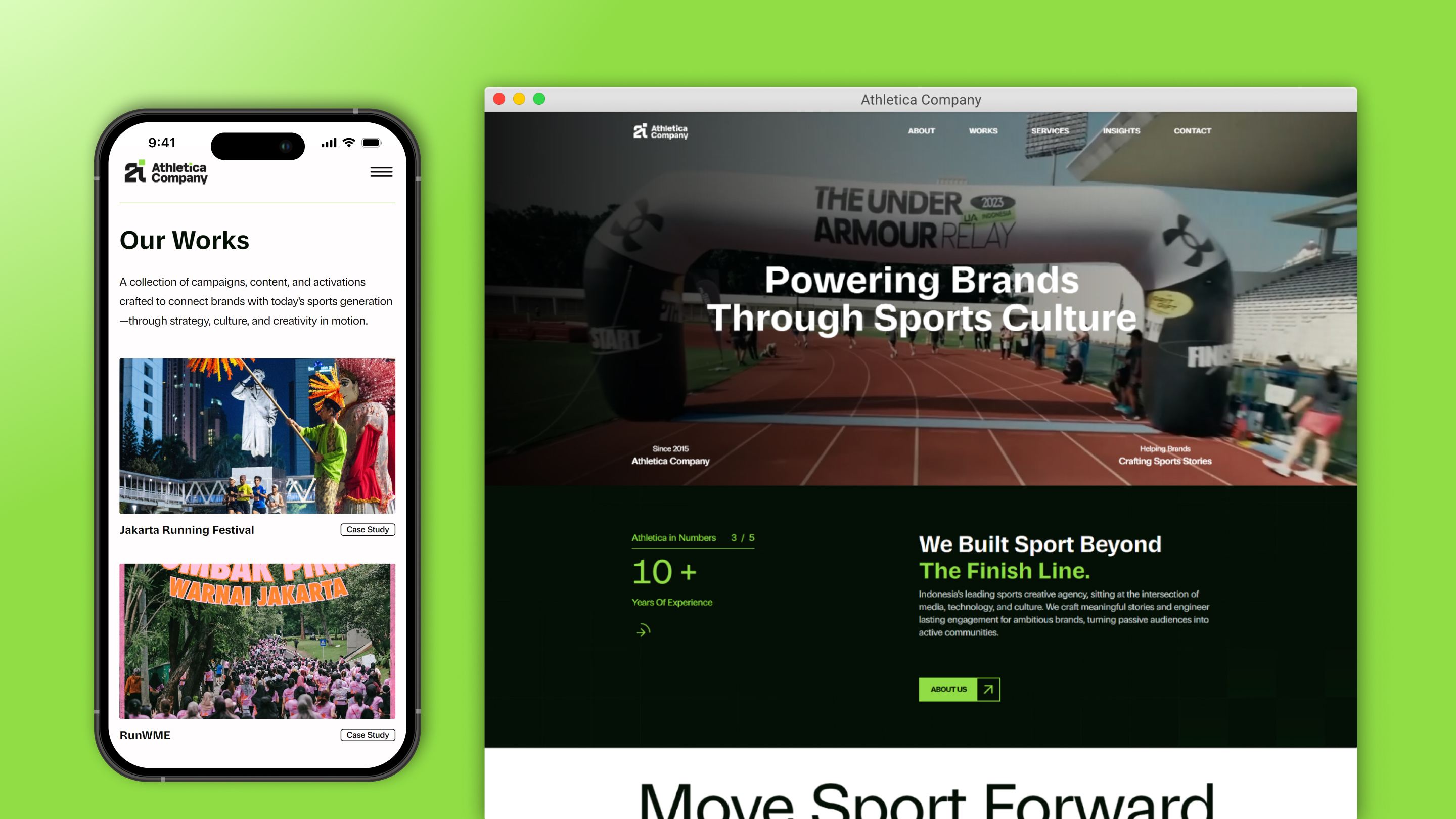 Athletica Company Website Revamp