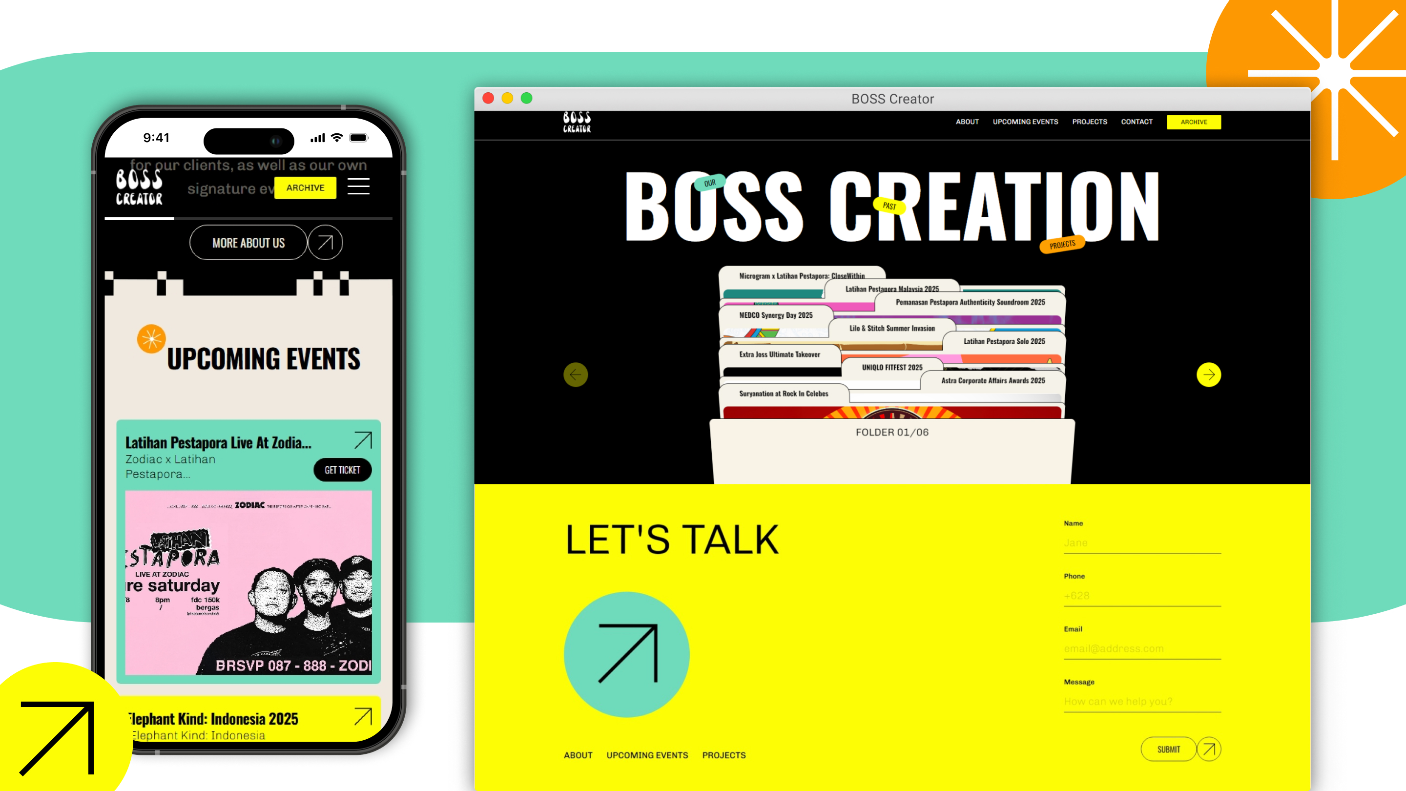 BOSS Creator Website Revamp