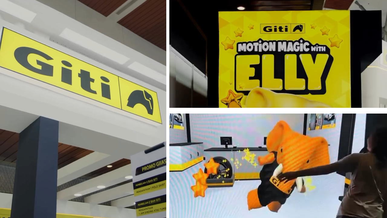 GITI Motion Magic Elly interactive installation