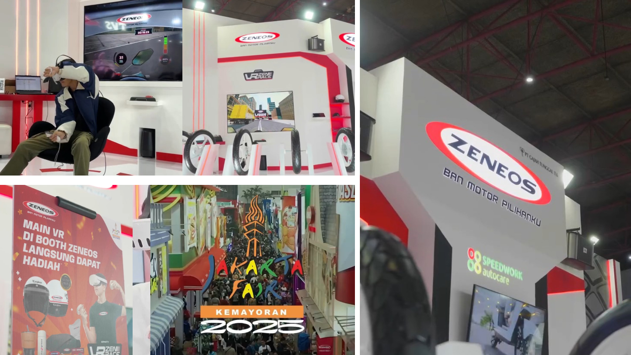 Zeneos Virtual Reality Motorace Exhibition Revamp