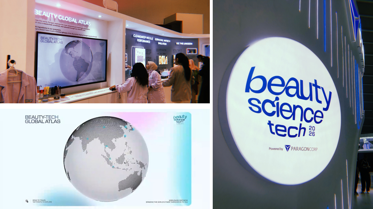 Paragon Beauty Science Tech Atlas Interactive Installation